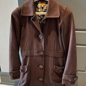 Brown Peacoat